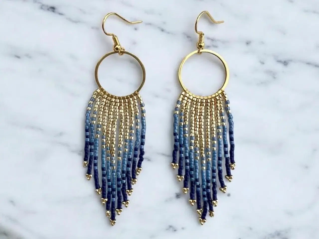 Billede 3 - Grønlandske øreringe, håndlavede 