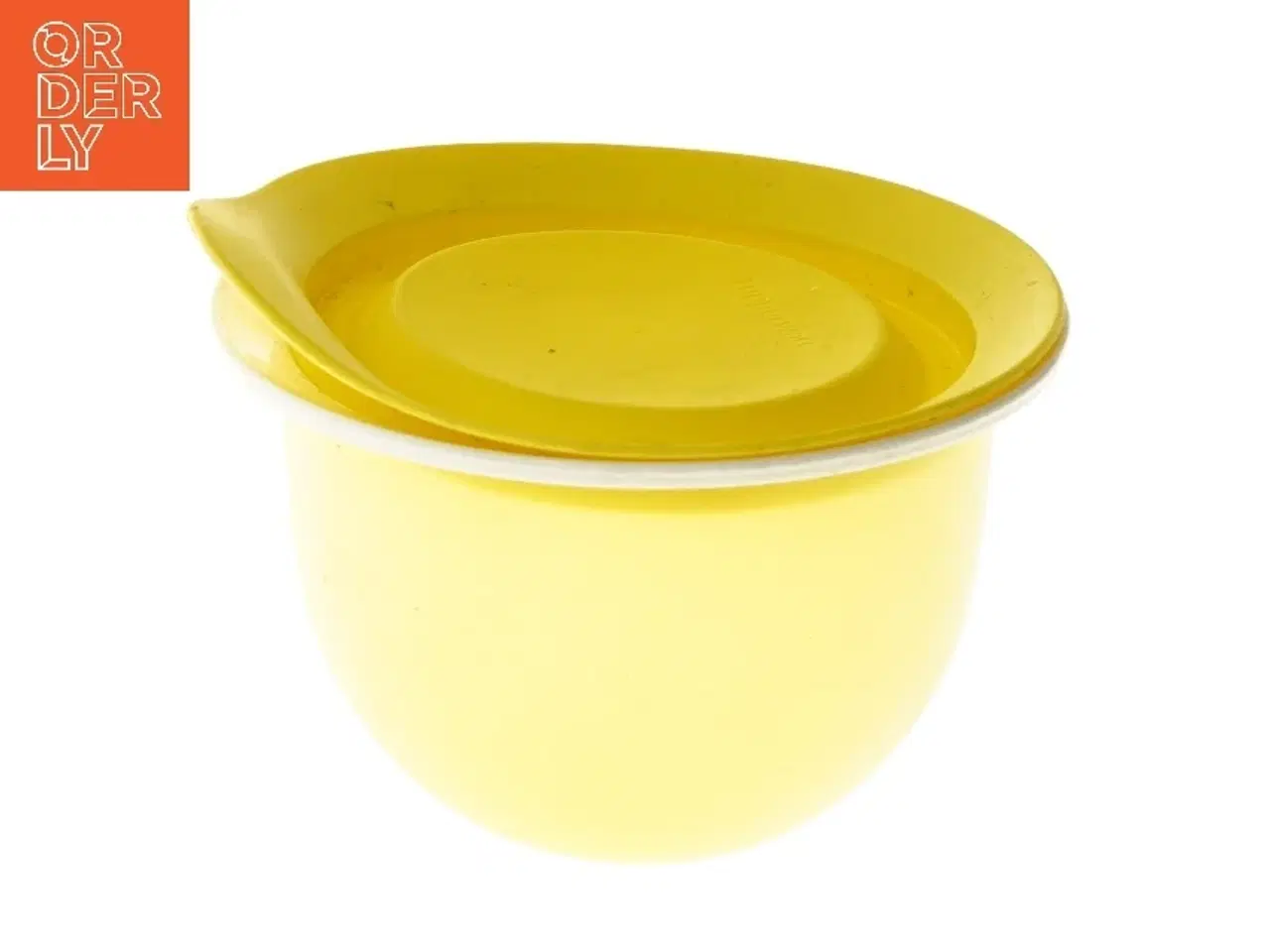 Billede 1 - Ny Gul Tupperware skål (str. 13,5x9 cm)