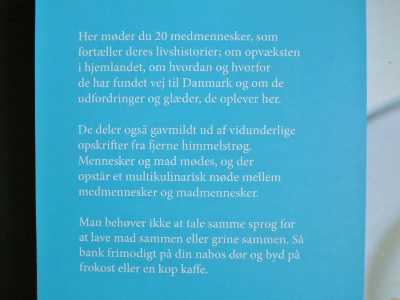 Billede 2 - medmennesker på menuen - livshistorier og opskrift