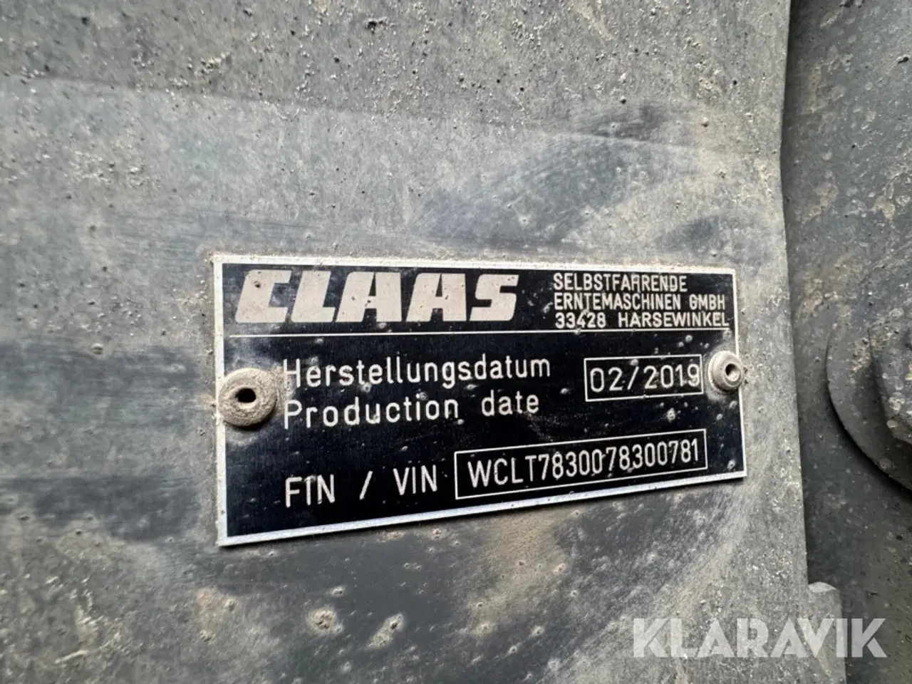 Billede 5 - Traktor Claas Xerion 4000 med flishugger