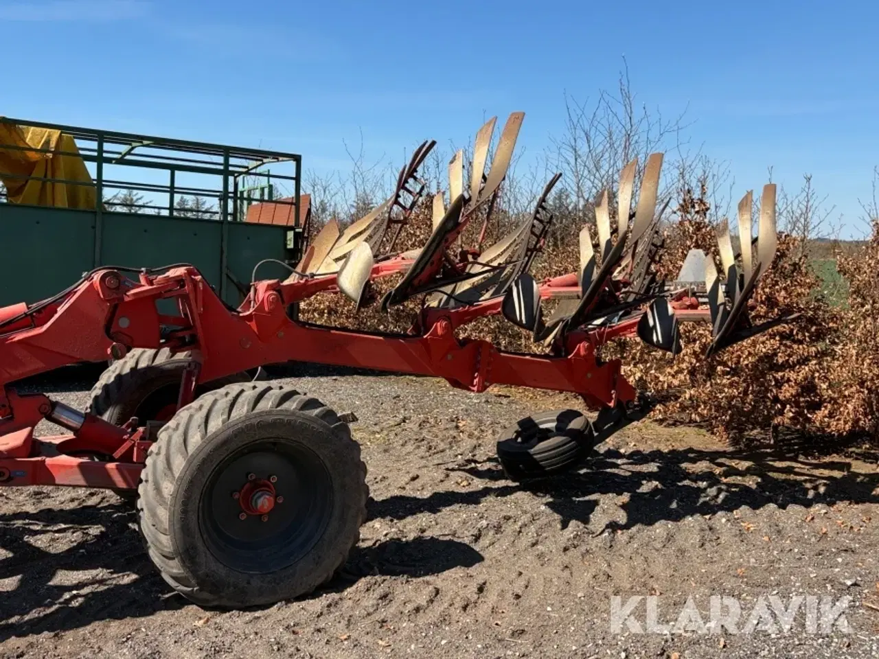 Billede 8 - Halvbugseret vendeplov Kuhn Vari-manager VMG8EH53 8 furet