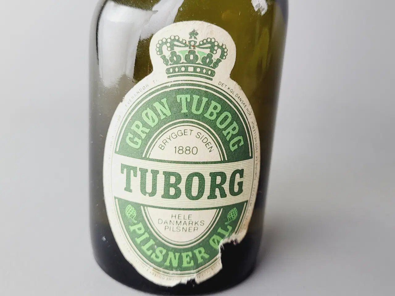 Billede 6 - ⭐️· Tuborg Grøn Pilsner – Unik "Snoet/Skæv" Flaske