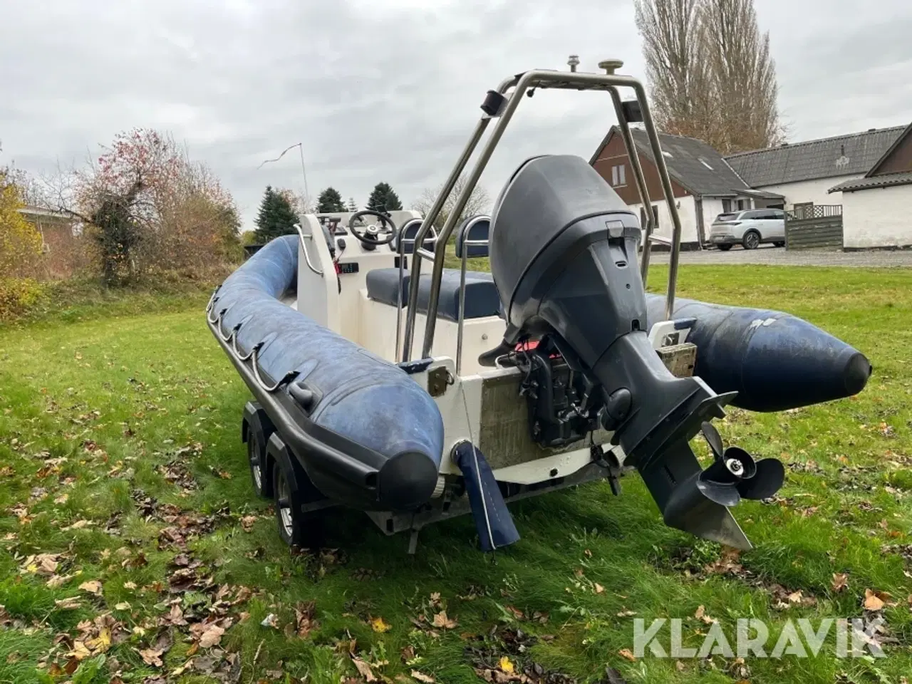 Billede 4 - Gummibåd med trailer 22 fod