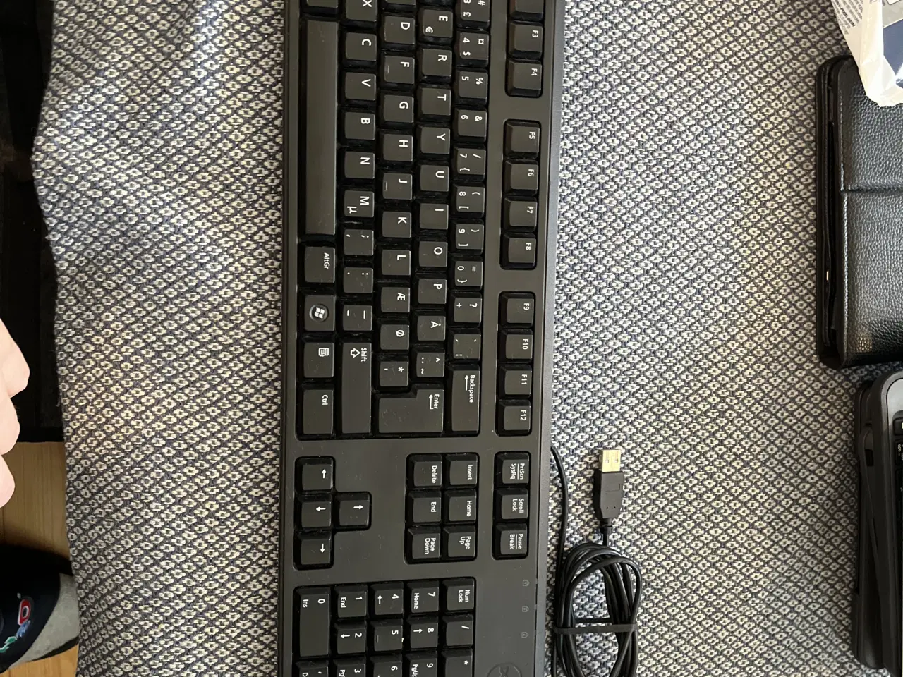 Billede 1 - Dell KB212-B tastatur USB sort