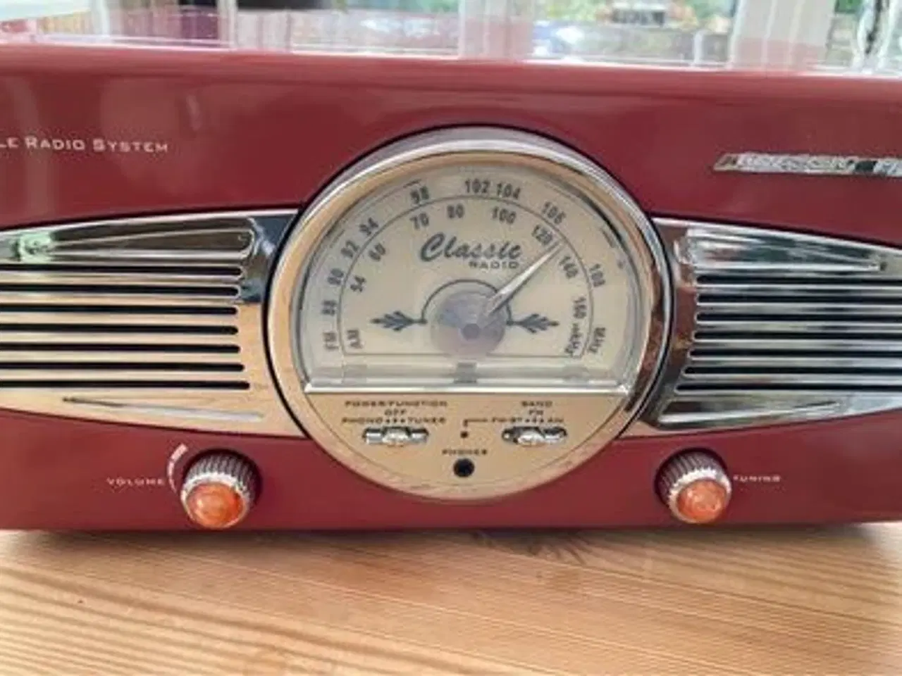 Billede 1 - Pladespiller med FM radio 