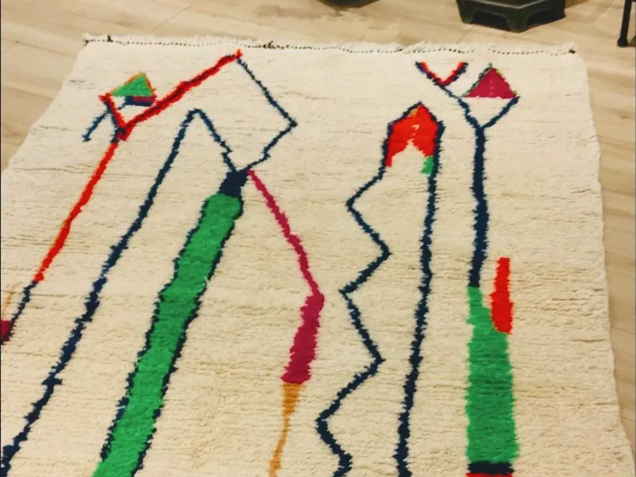 Billede 1 - SMUKT MAROKKANSK BENI OUARAIN TÆPPE