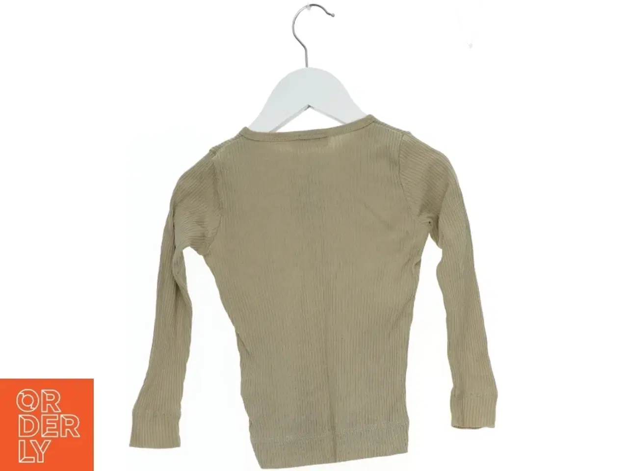 Billede 2 - Langærmet ribbet bluse fra MarMar (str. 98)