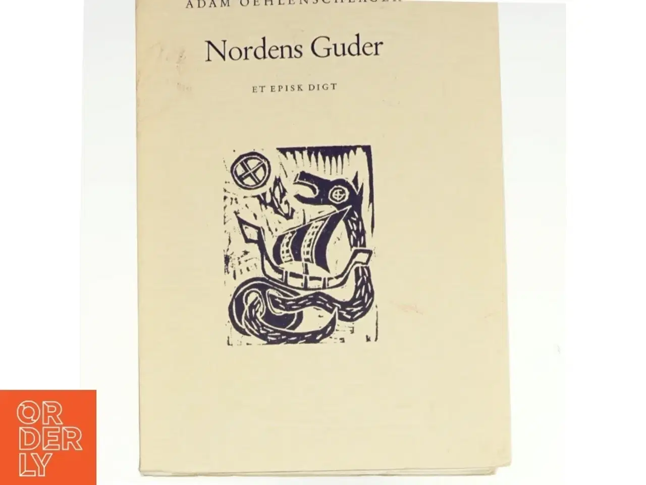 Billede 1 - Nordens guder af Adam Oehlenschl&#228;ger (bog)