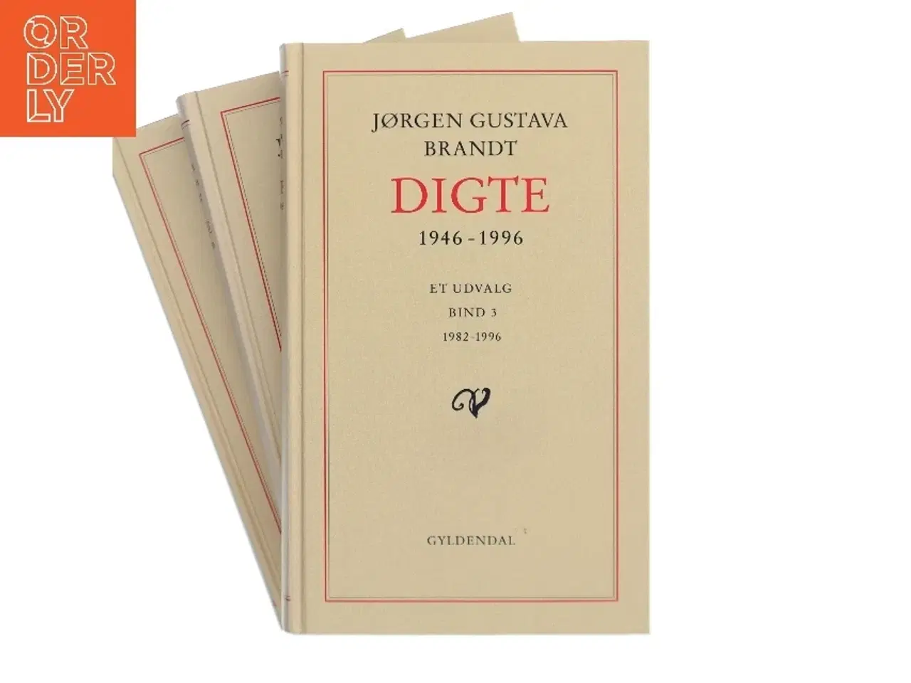 Billede 1 - Digte 1946-96 : et udvalg. Bind 1, 1946-1974 af Jørgen Gustava Brandt (Bog)