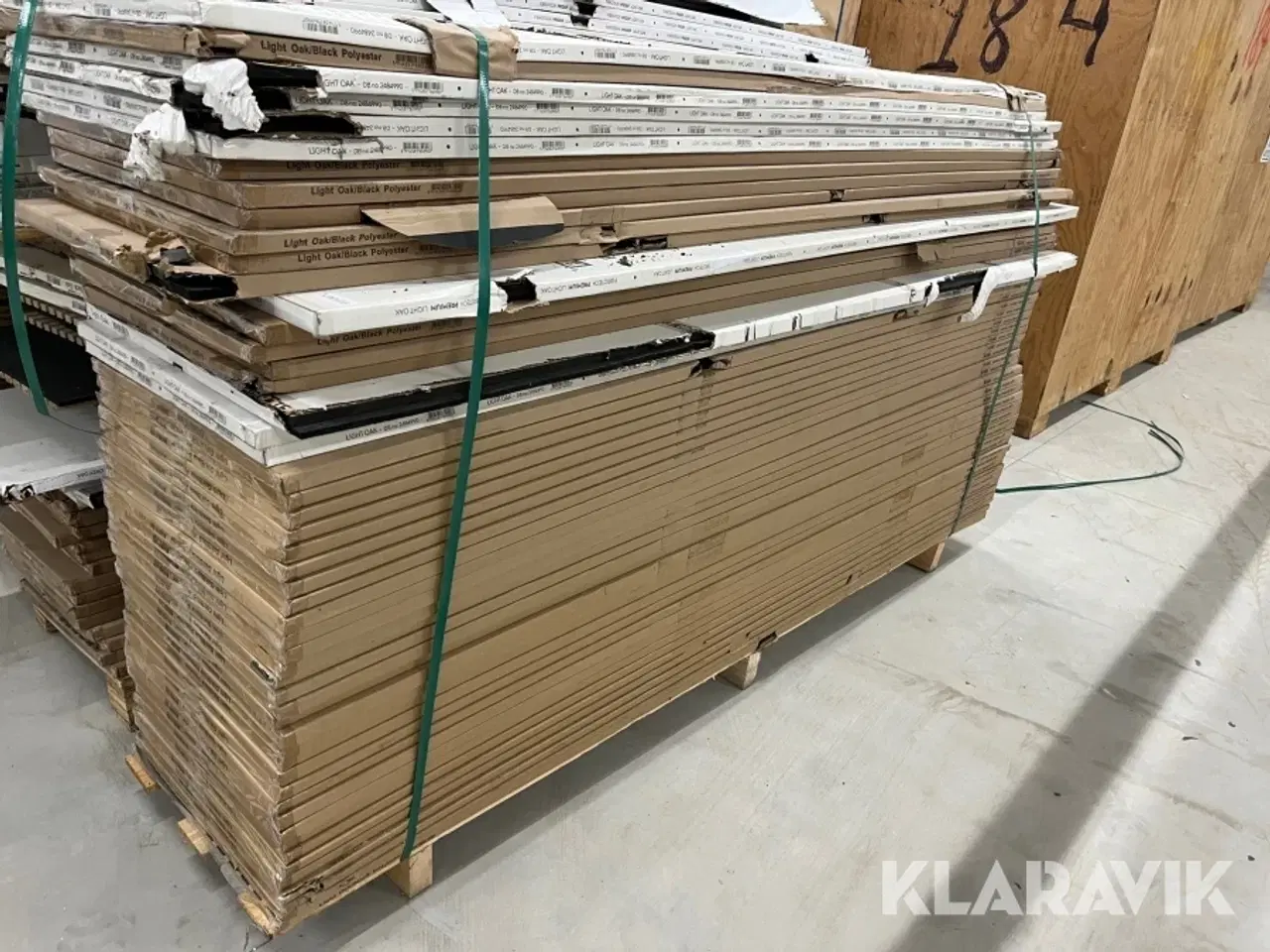 Billede 1 - Akustikpaneler Fibrotech Light Oak 52 styk