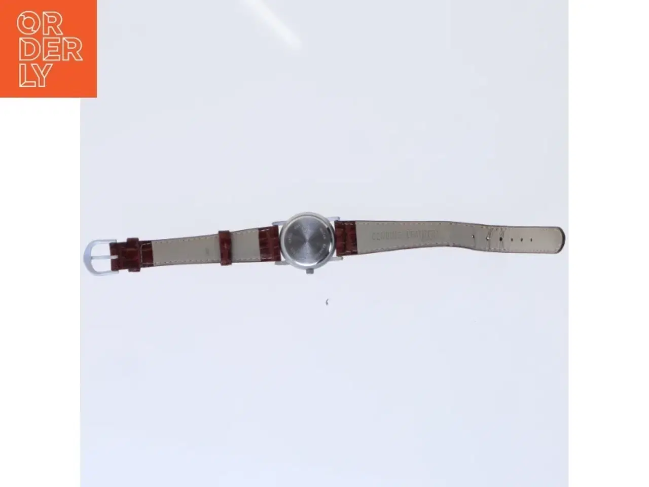 Billede 2 - Armbåndsur med læderrem (str. 25 mm)