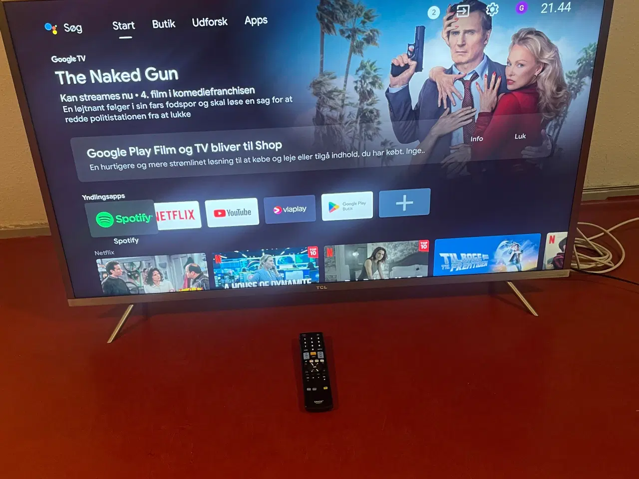 Billede 1 - Smart TV tcl  49 tommer  med  fjernbetjening
