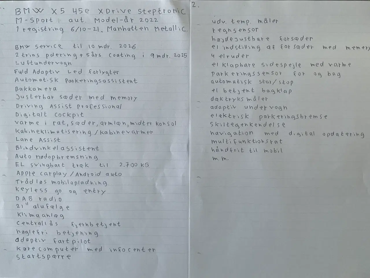Billede 20 - BMW X5 3,0 xDrive45e M-Sport+ aut.