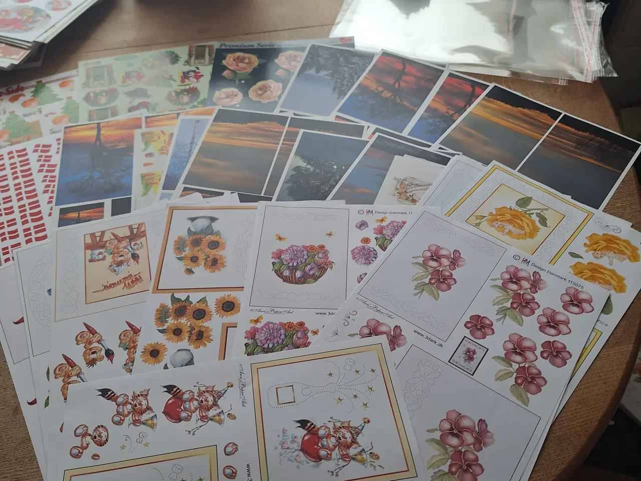 Billede 6 - Til salg meget blandet 3d ark pakke 20 med 40 stk