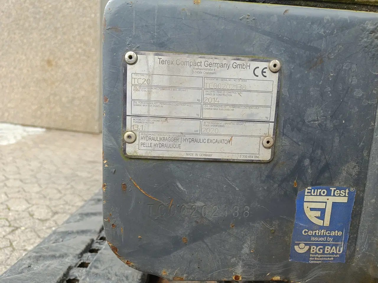Billede 10 - Billig Terex TC 20 minnigraver 