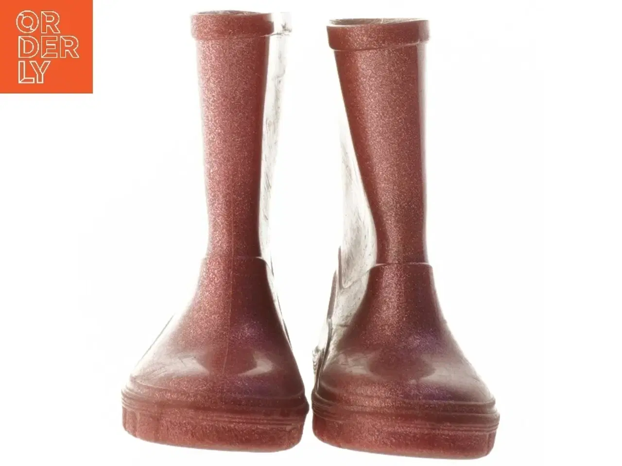 Billede 4 - Røde gummistøvler til børn (str. Længde 16,5 cm)