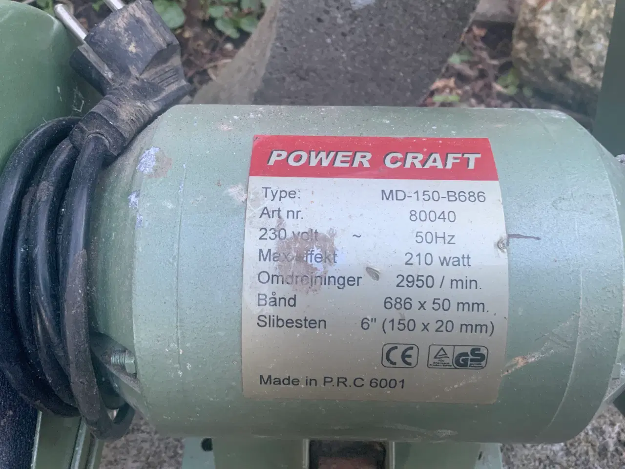 Billede 2 - Båndsliber/slibemaskine 