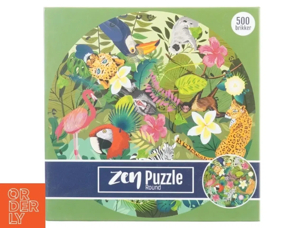 Billede 1 - Zen puzzle, 500 puslespil fra Zen Puzzle (str. 27 cm)