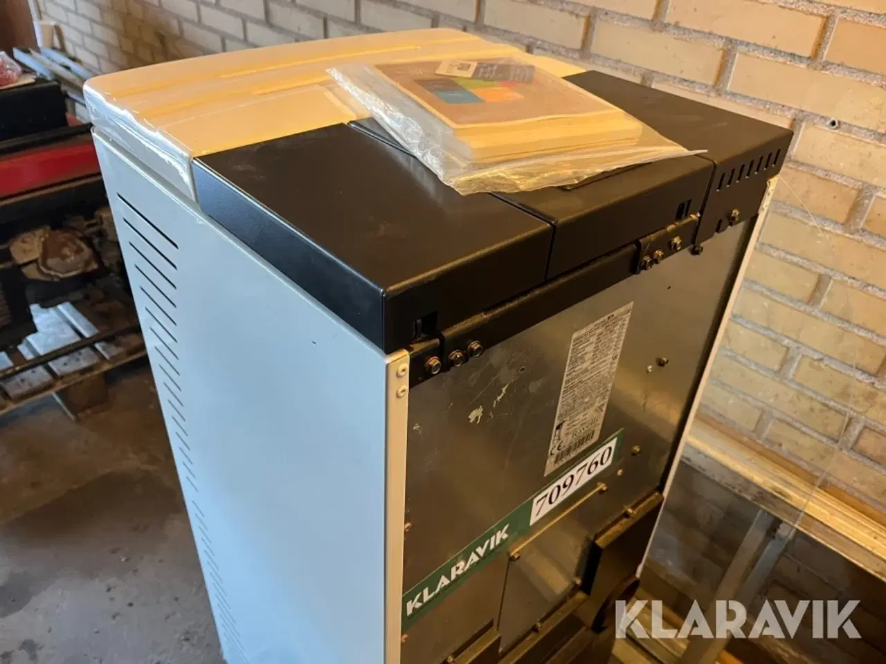 Billede 4 - Pillefyr med skorsten Ravelli R70