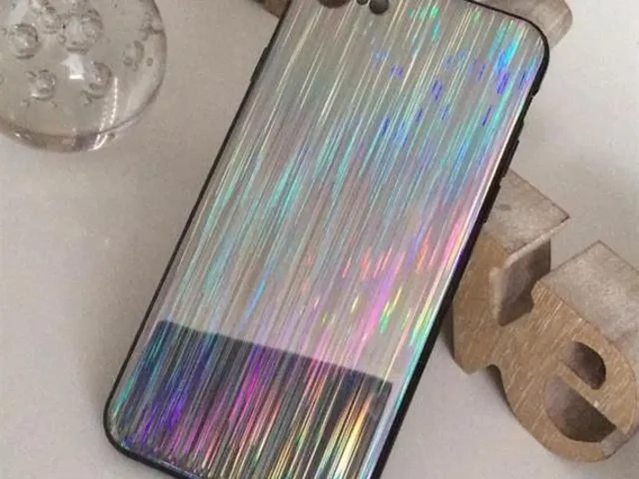 Billede 6 - Holografisk sølv cover iPhone 6 6s SE 2020 7 8 