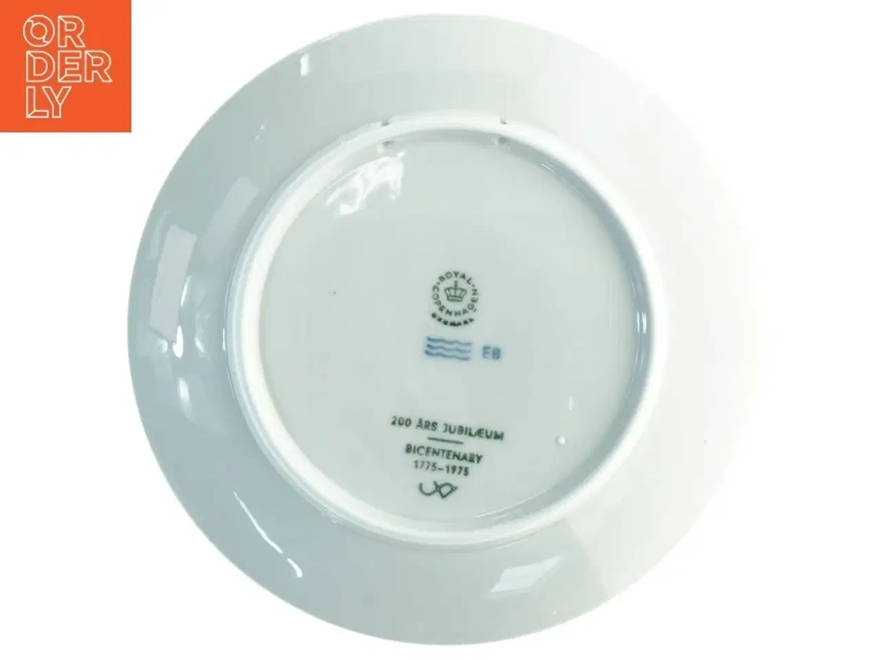 Billede 2 - Royal Copenhagen Jubilæumsplatte fra Royal Copenhagen (str. Diameter 18 cm)