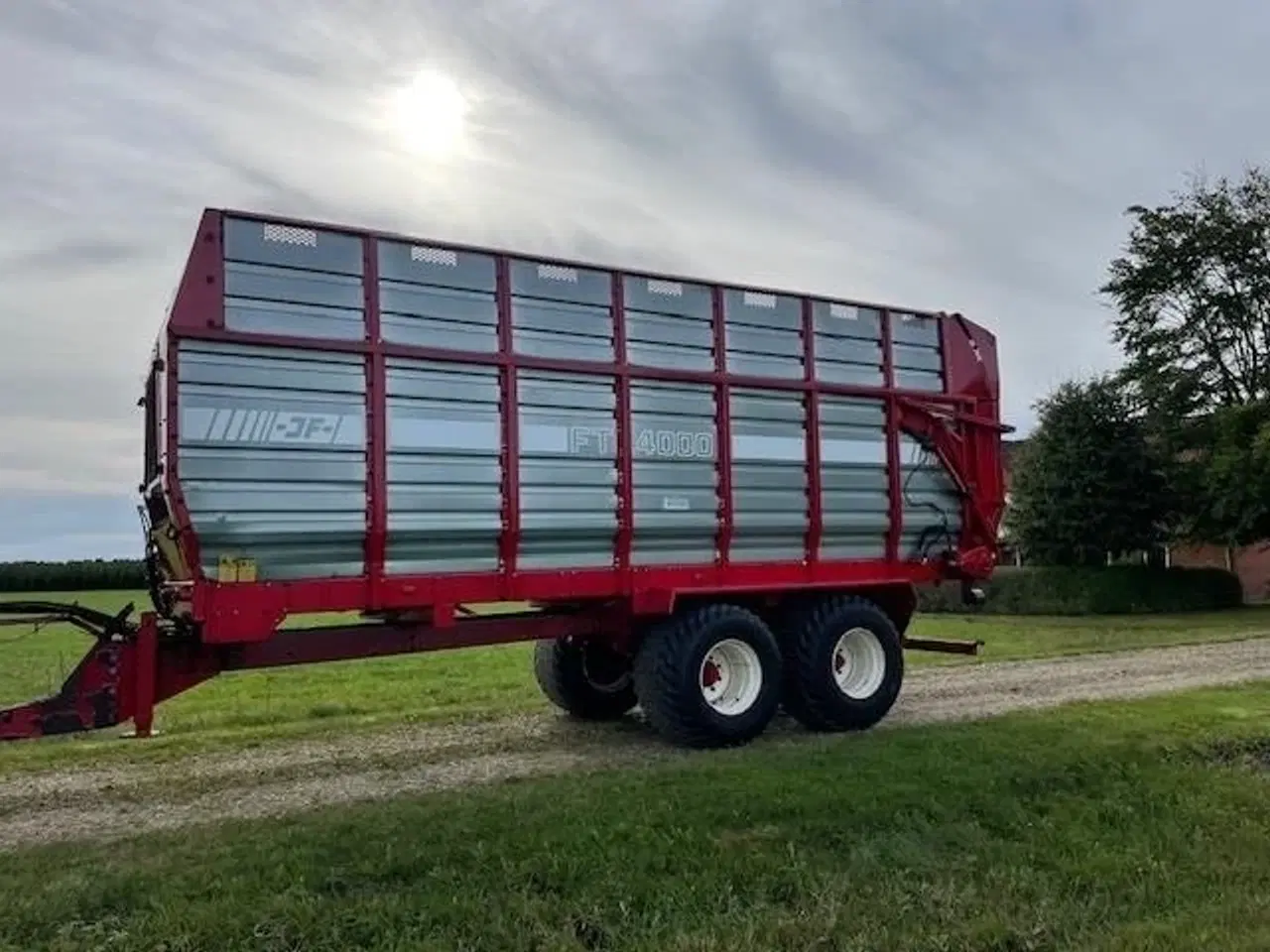 Billede 1 - JF FT 4000 40 m3 Bundkæde vogn