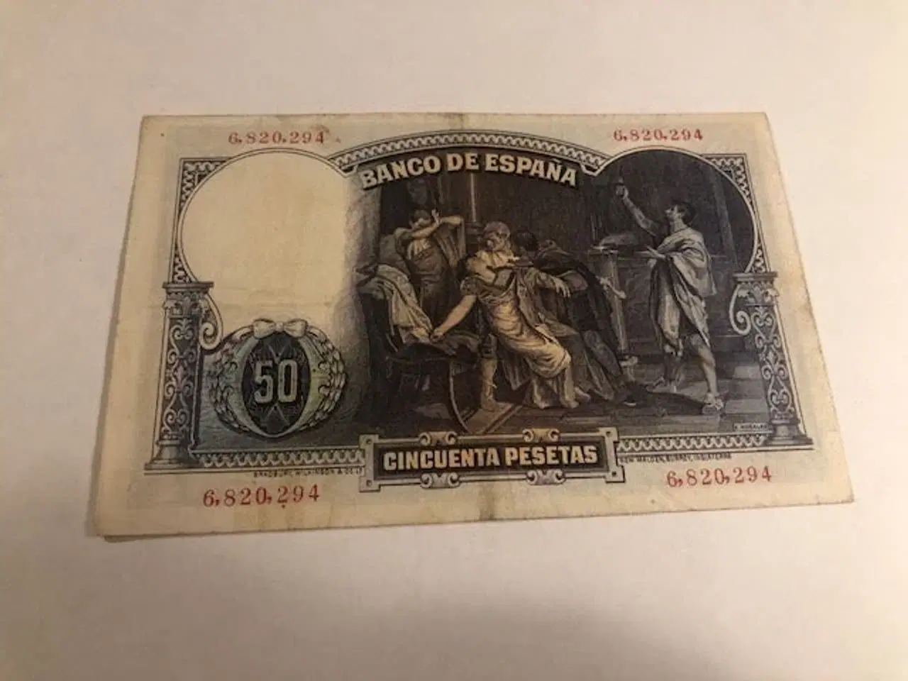 Billede 2 - 50 pesetas Spain 1931
