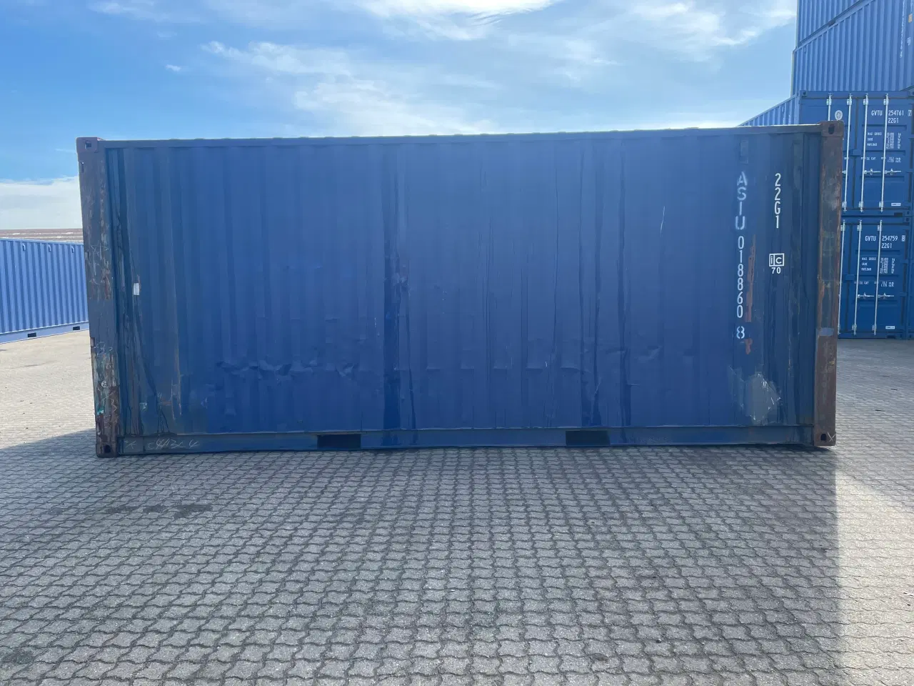 Billede 3 - 20 fods Container- ID: ASIU 018860-8