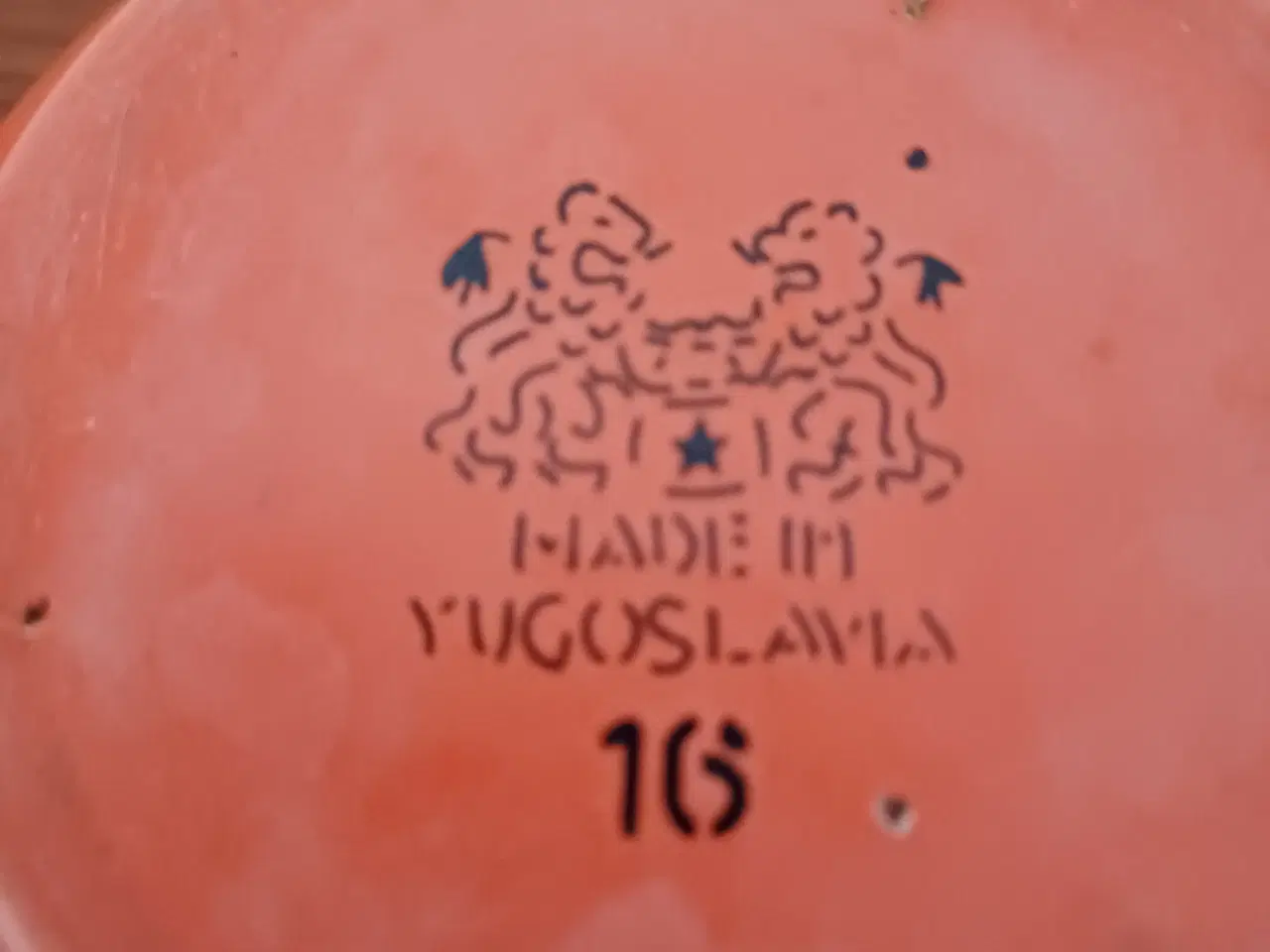Billede 5 - Vintage emalje skål fra Jugoslavien.