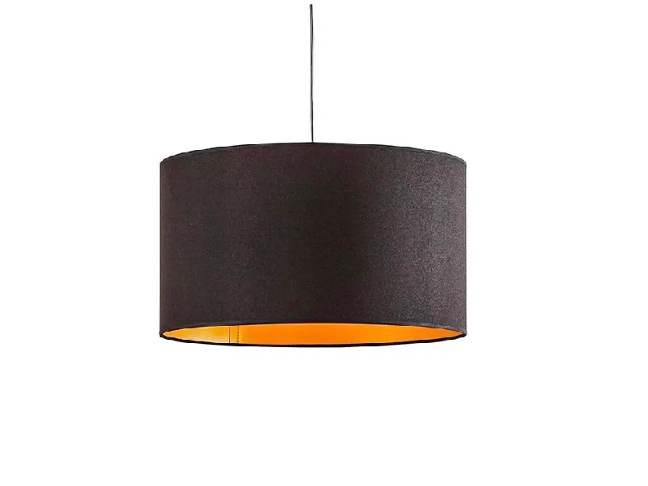 Billede 1 - To pæne sorte loftslamper