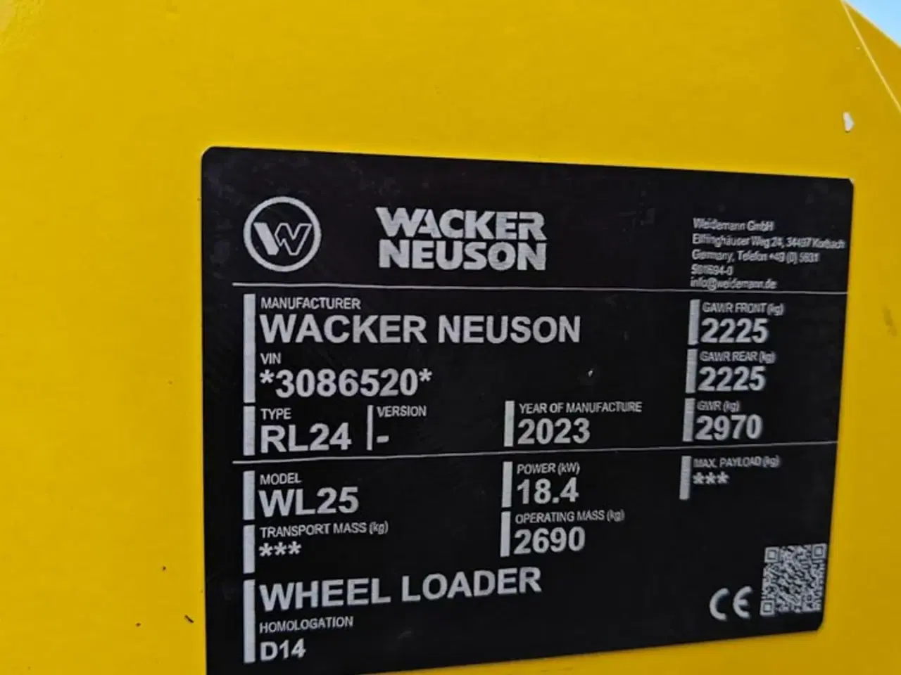 Billede 14 - Wacker Neuson WL25
