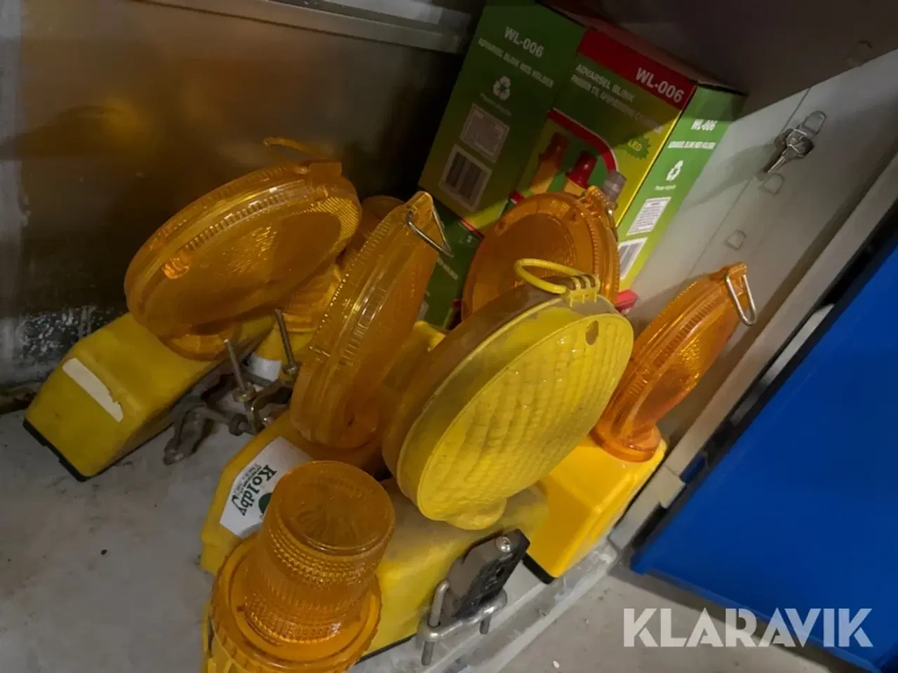 Billede 10 - Advarselsblink med batterier 12 styk