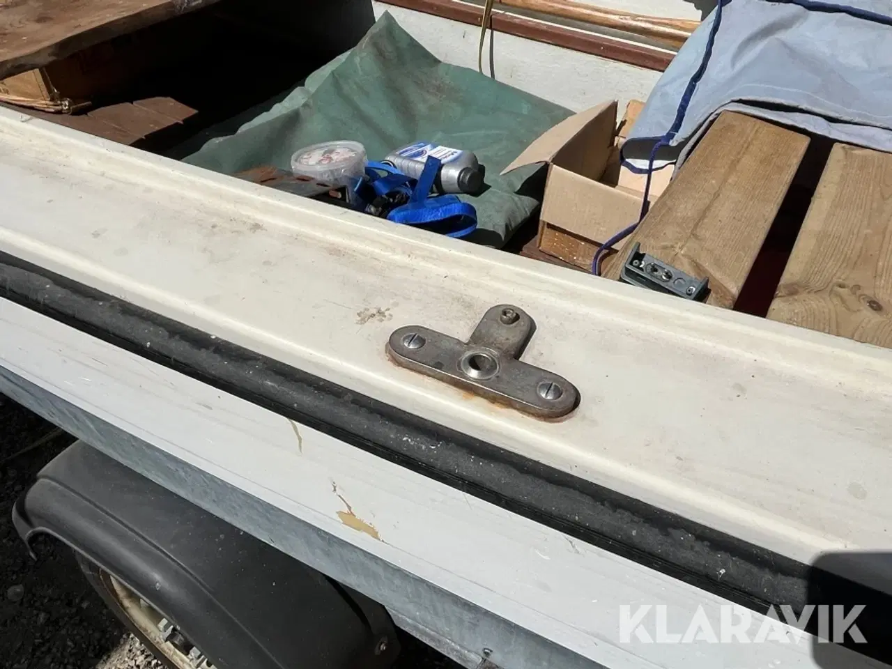 Billede 10 - Jolle med påhængs motor og trailer
