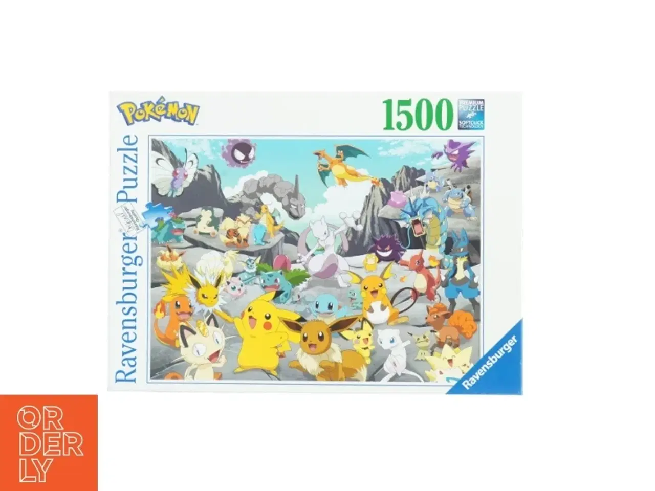 Billede 1 - Ravensburger puslespil - Pokémon 1500 brikker fra Ravensburger (str. 80 x 60 cm)