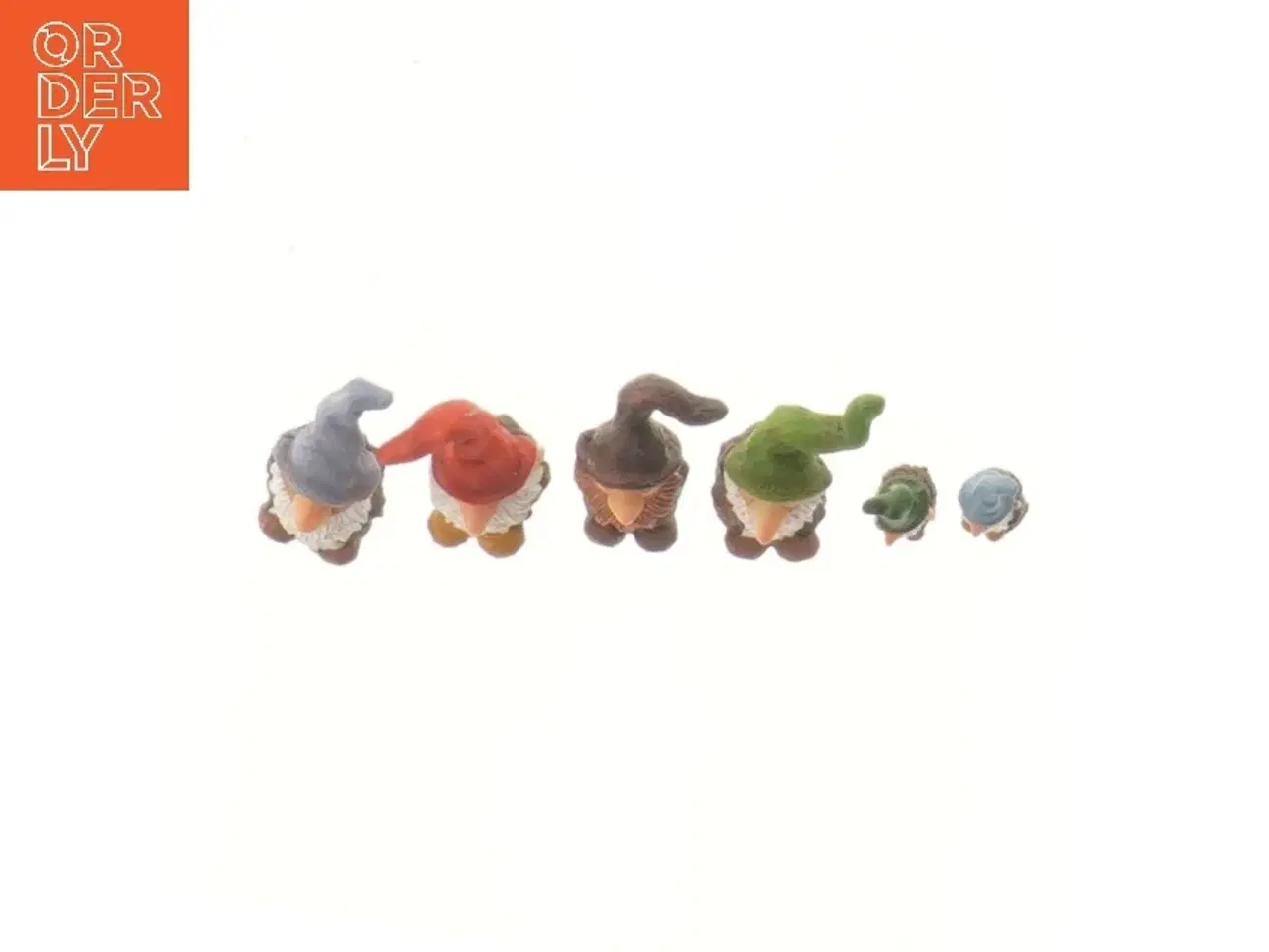 Billede 2 - 6 mini nisser (str. 5 og 2 cm)