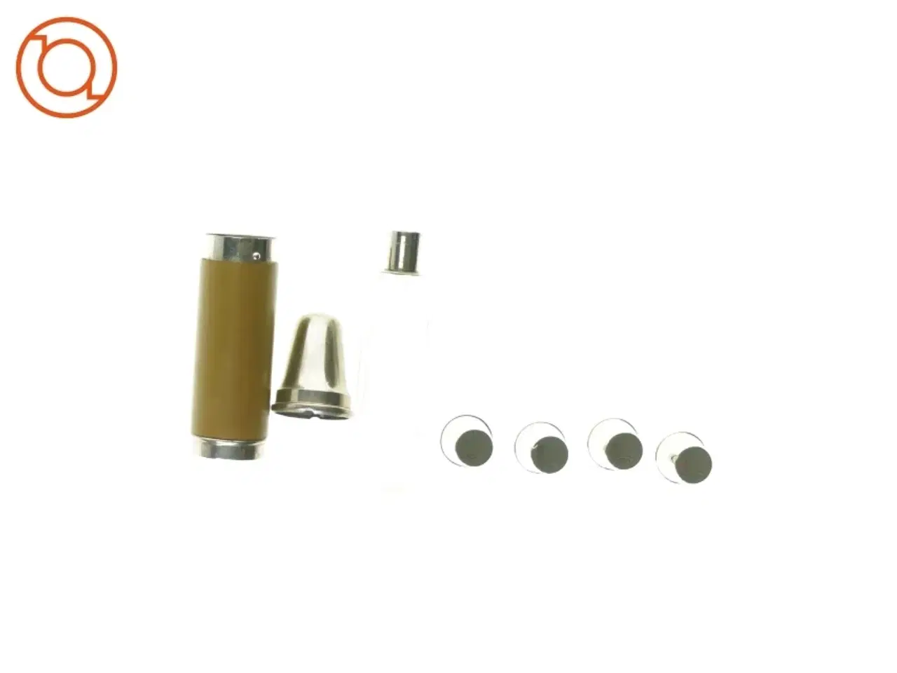 Billede 4 - Shot glas med flaske og beholder (str. 3 cm)