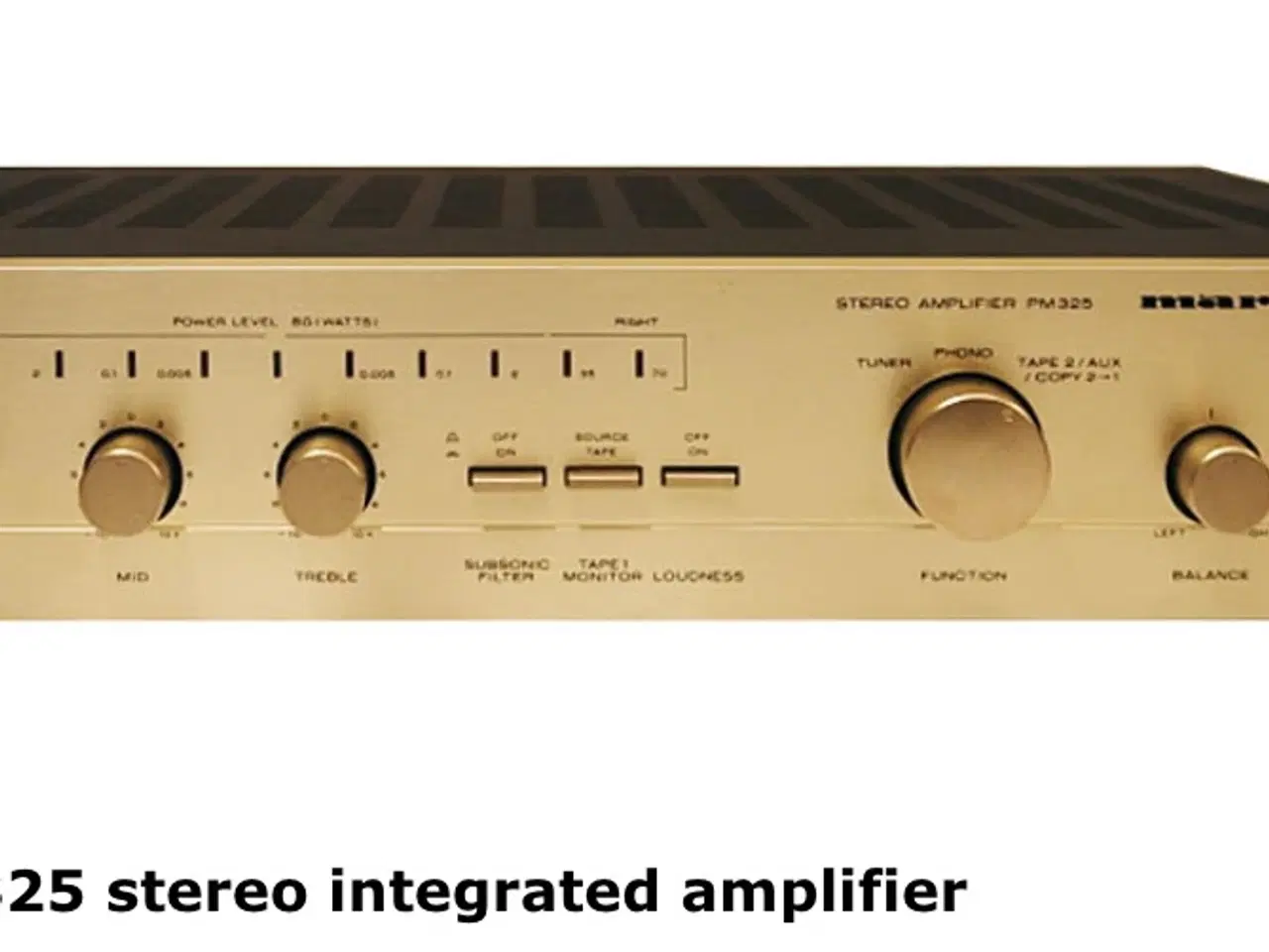 Billede 1 - Marantz forstærker PM325 - kan sendes!!