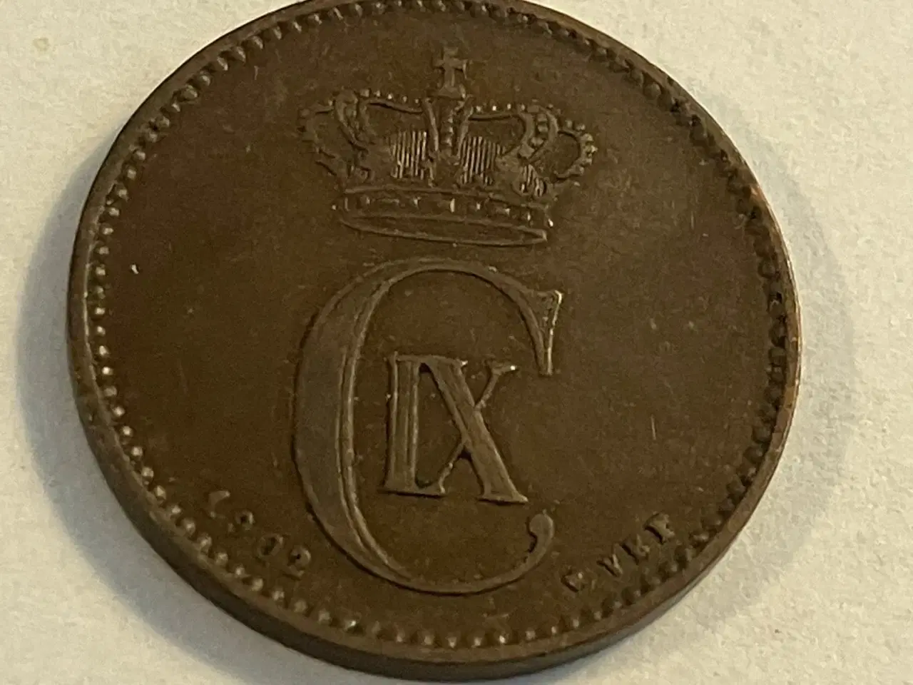 Billede 2 - 2 øre 1902 Danmark