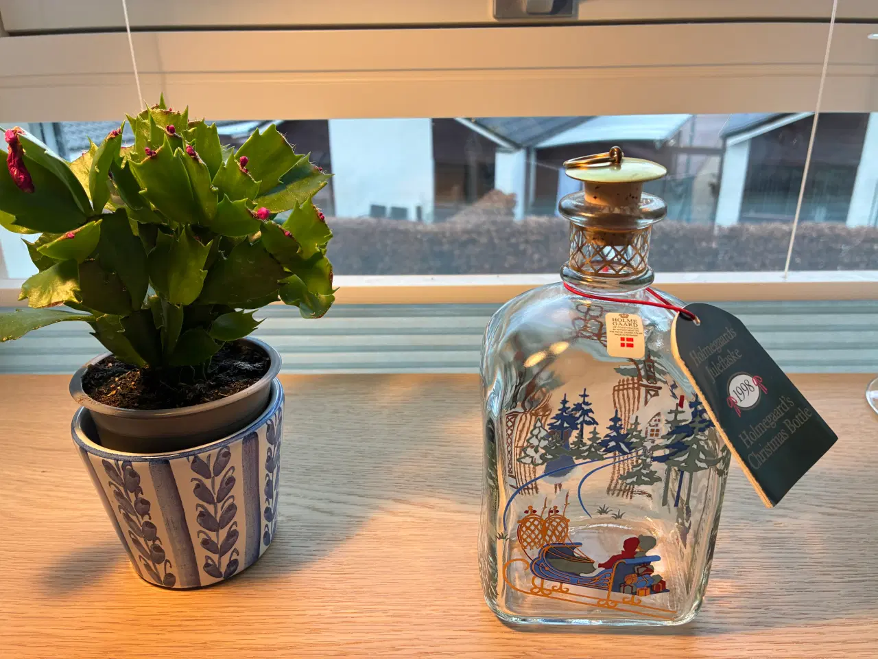 Billede 3 - Holmegaards Juleflaske 1998