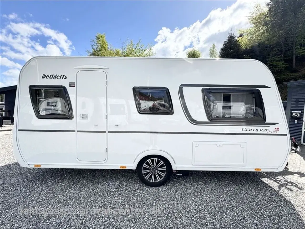 Billede 1 - 2022 - Dethleffs Camper 460 EL D-Line   Enkeltsenge-Lamel-Gulvtemp.-Mover-Telt