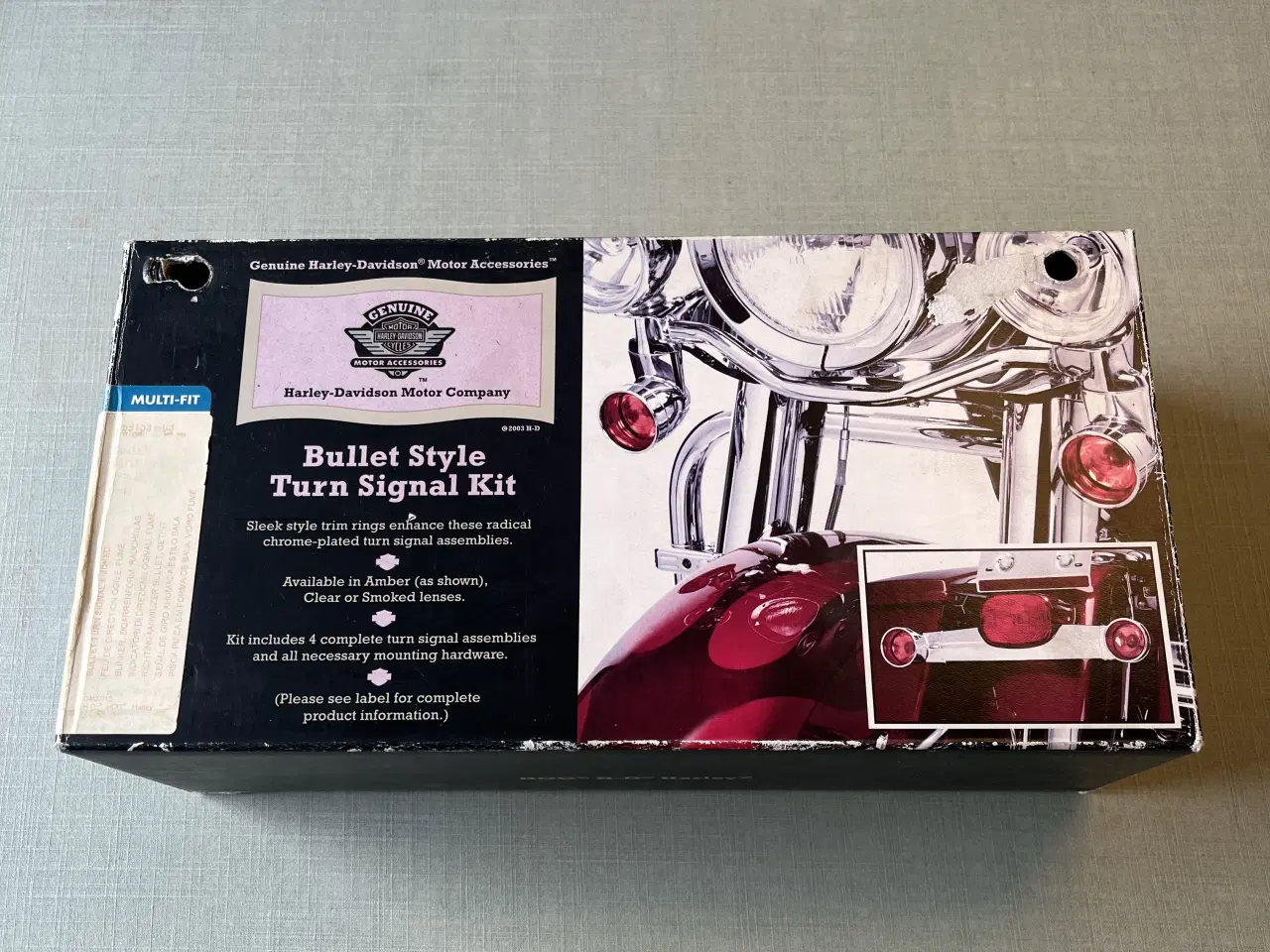 Billede 2 - Harley-Davidson bullet style blinklys kit