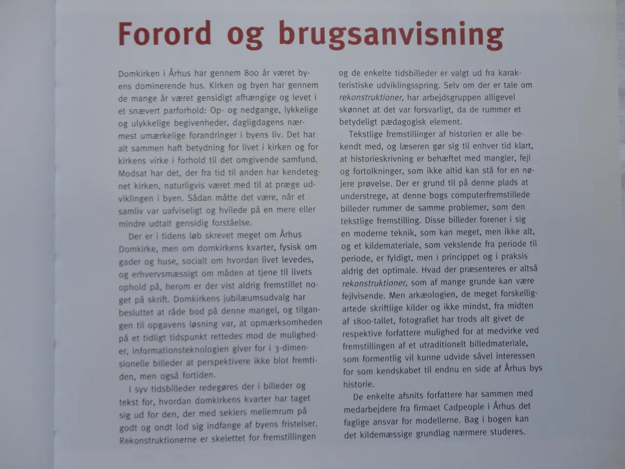 Billede 4 - Århus - Domkirken og byrummet gennem 800 år :