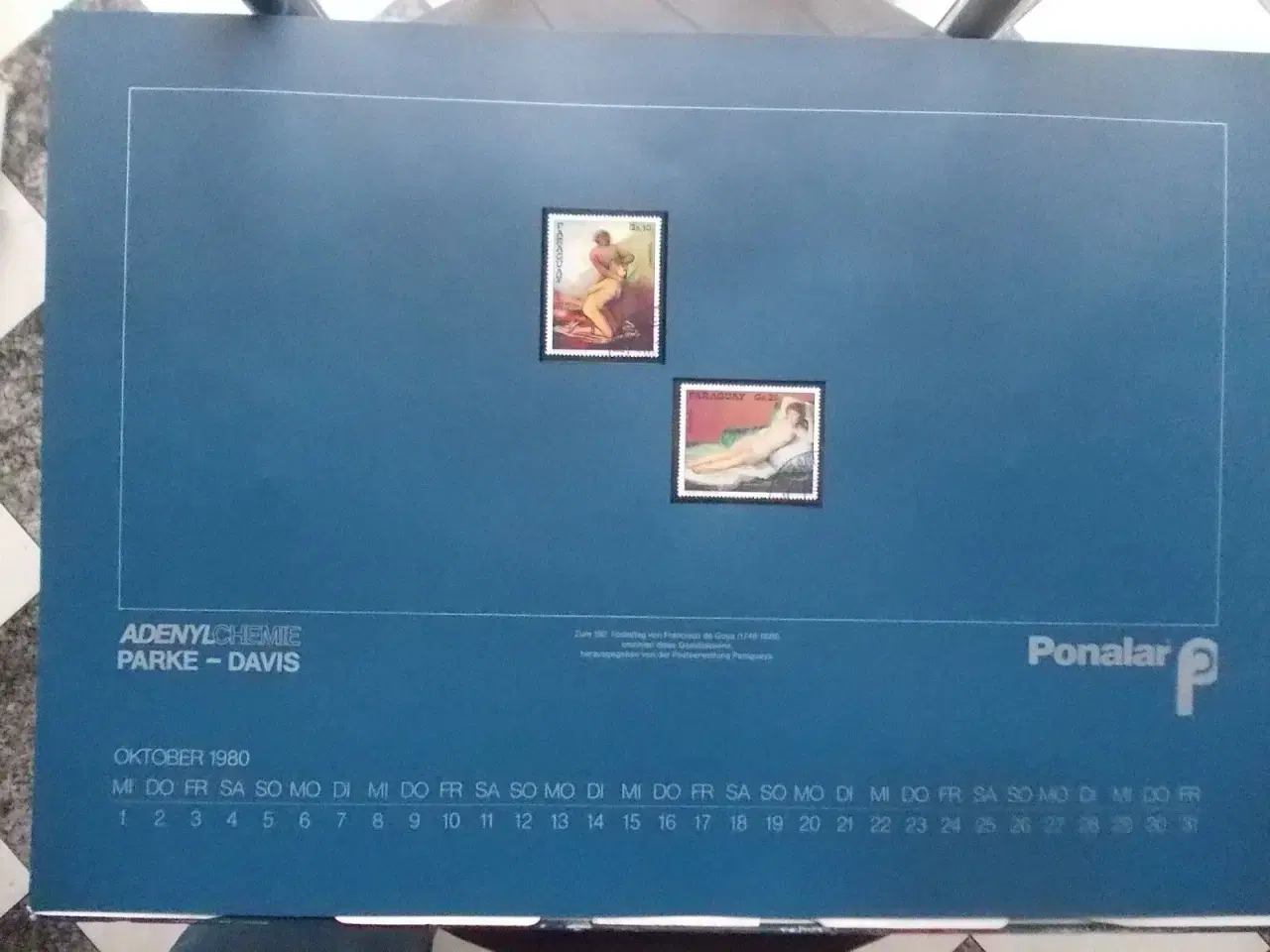Billede 15 - Frimærke kalendere