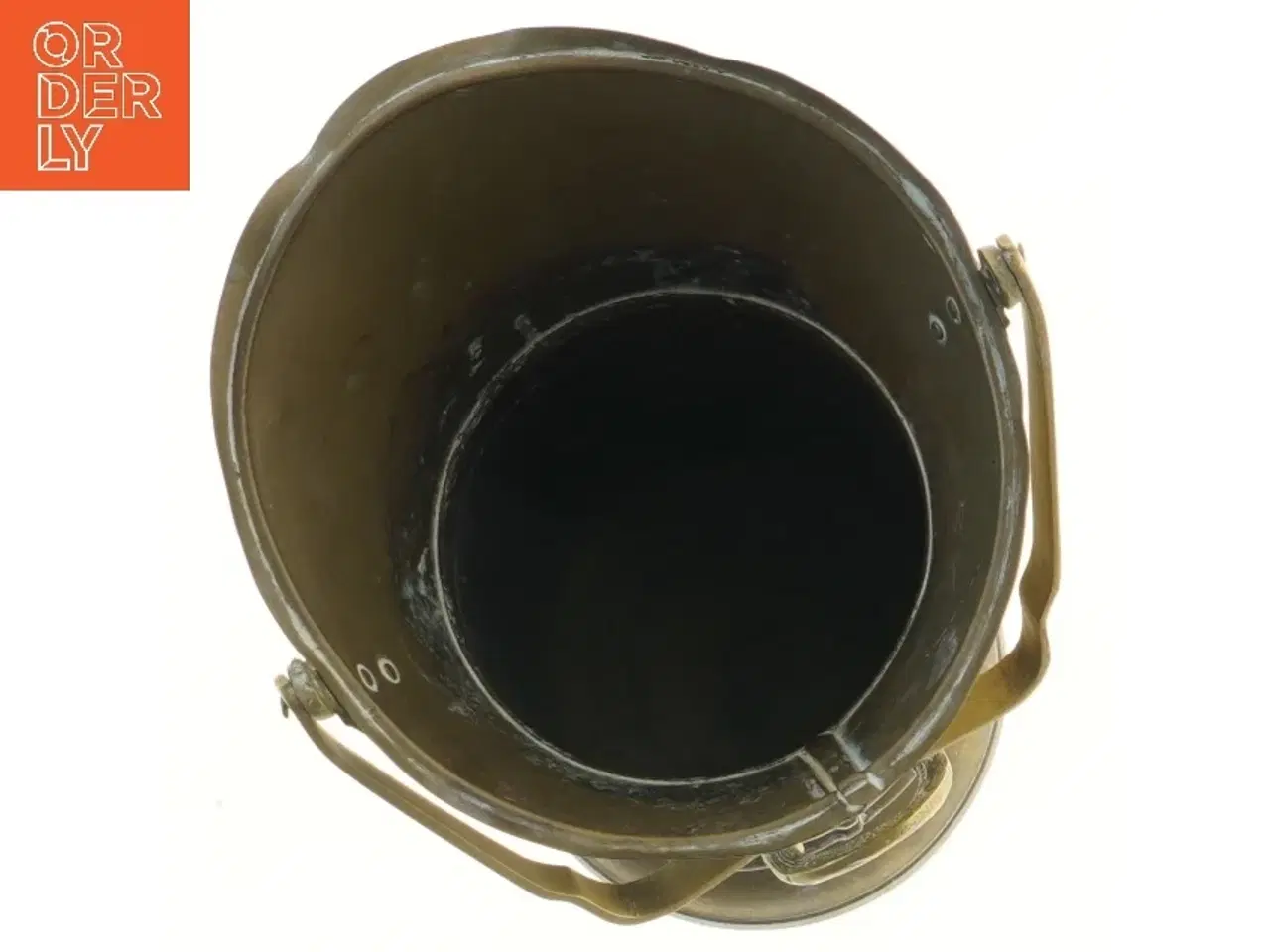 Billede 2 - Antik messingkande (str. 36x13 cm)