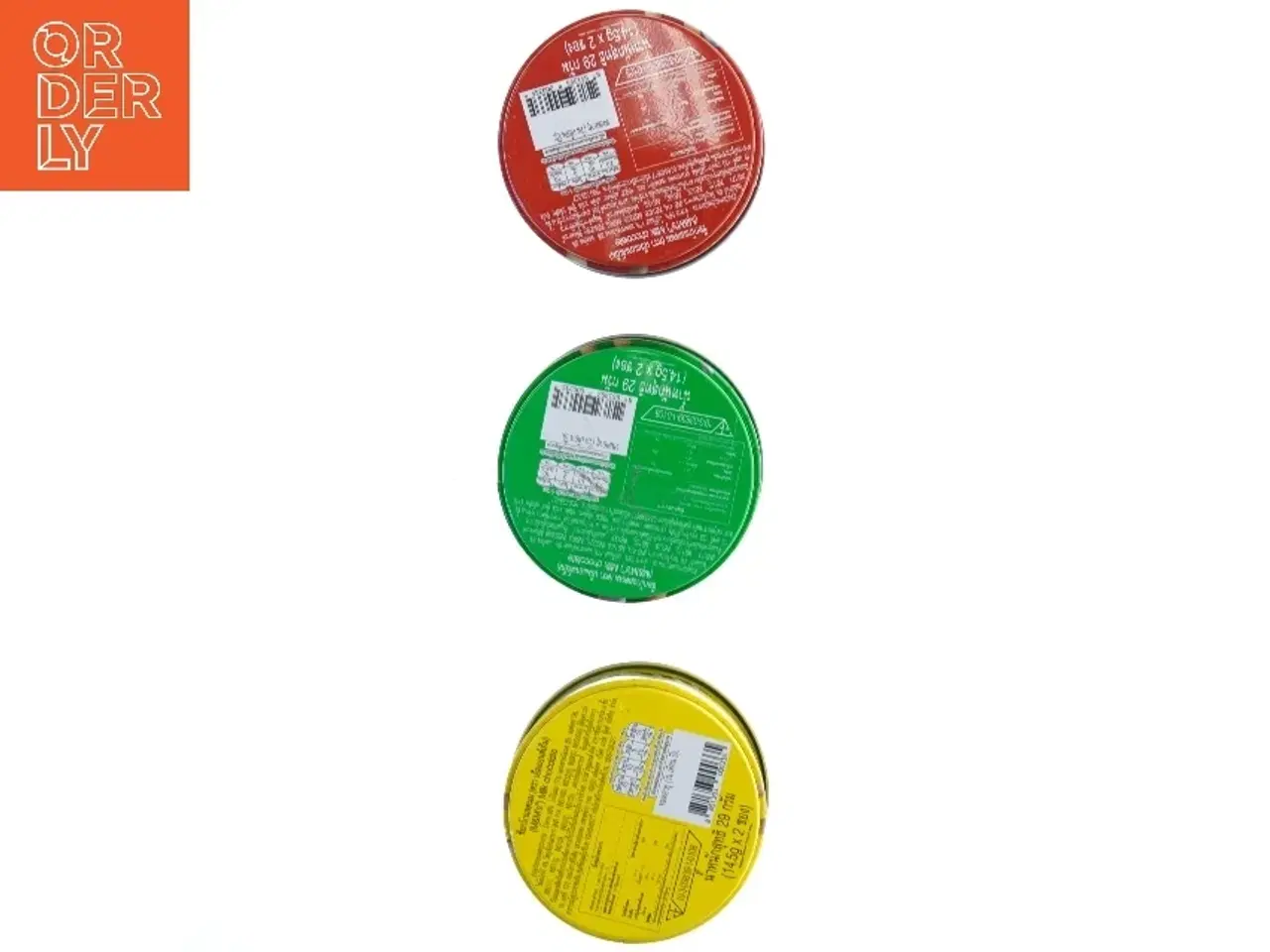 Billede 2 - M&M&#39;s opbevaringsdåser sæt fra M&M (str. 8,5x8,5 cm)