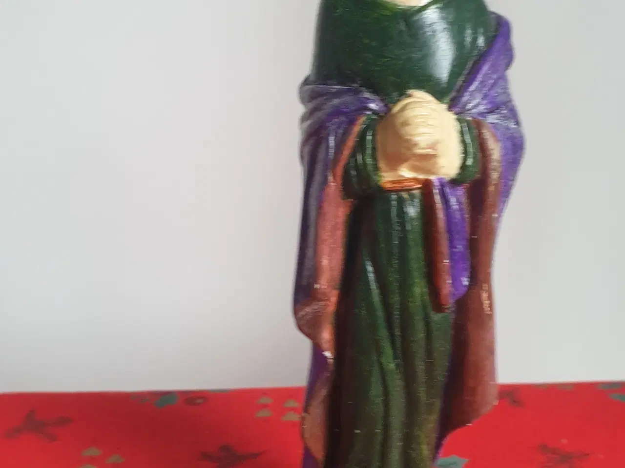 Billede 6 - Stalden i Betlehem . Gammel Krybbescene