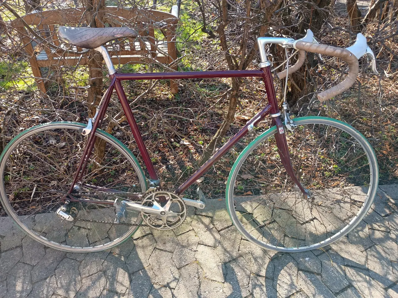 Billede 2 - Columbus ramme med Campagnolo udstyr.