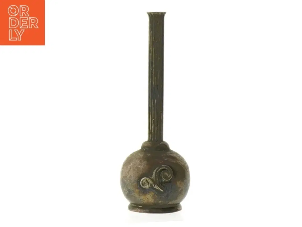 Billede 1 - Gammel vase af messing (str. 12 cm)