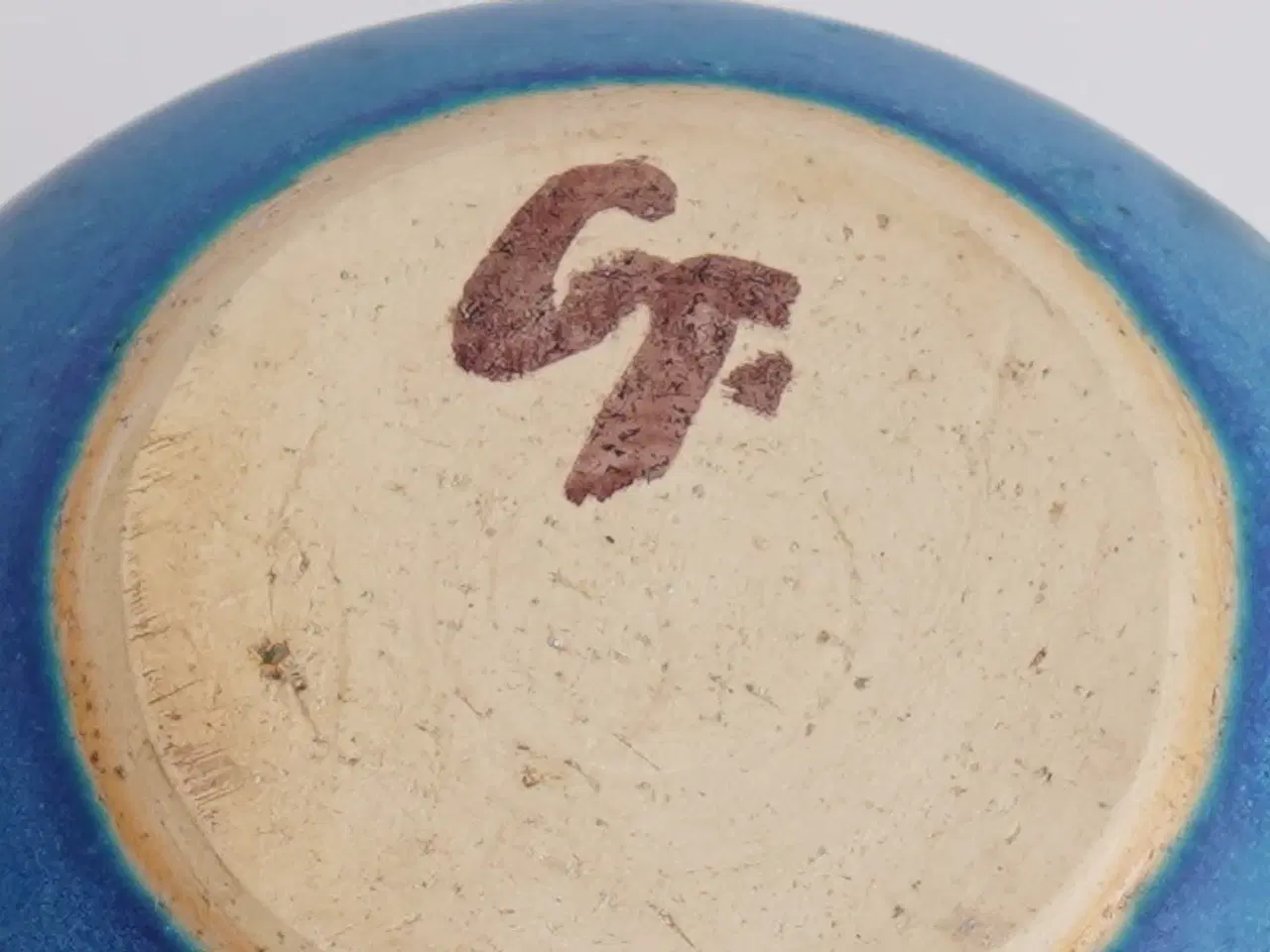 Billede 4 - Keramik skål med turkis glasur