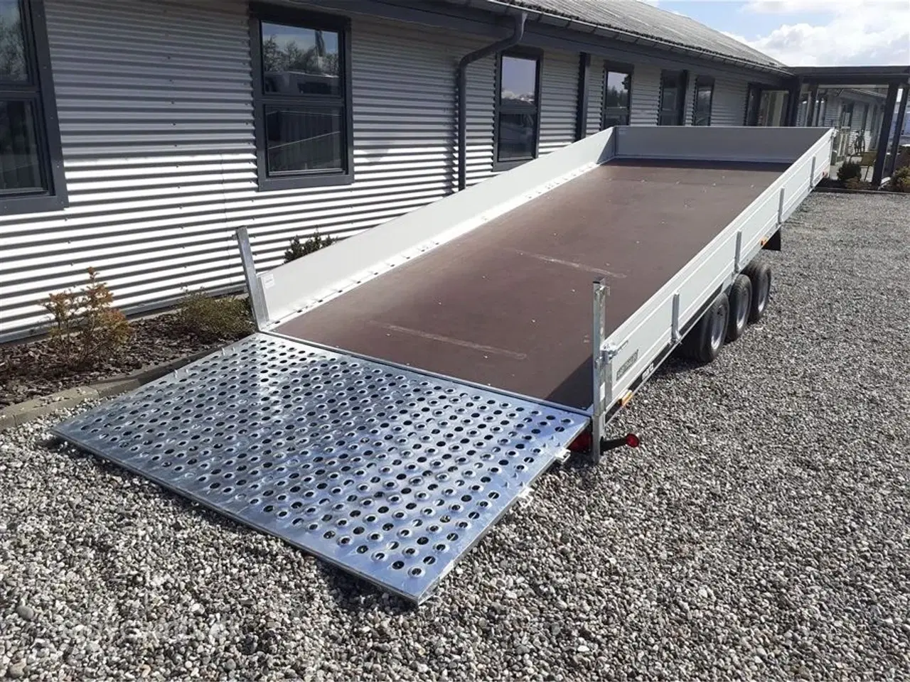 Billede 5 - 0 - Martz GT Universal 500/3   UNIVERSALTRAILER MED TIP. 3500 KG. FLYTBAR SPIL. ALUSIDER.